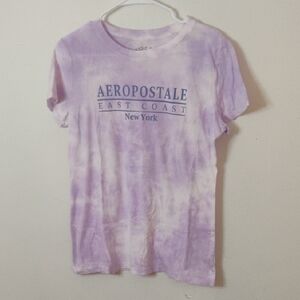 Aeropostale Soft Purple Crew Neck Tee